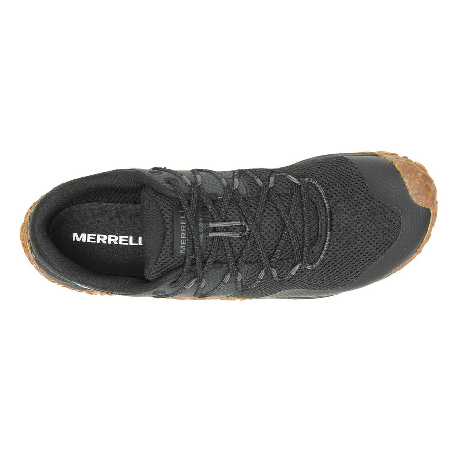 tênis barefoot masculino trail glove 7 pretogoma