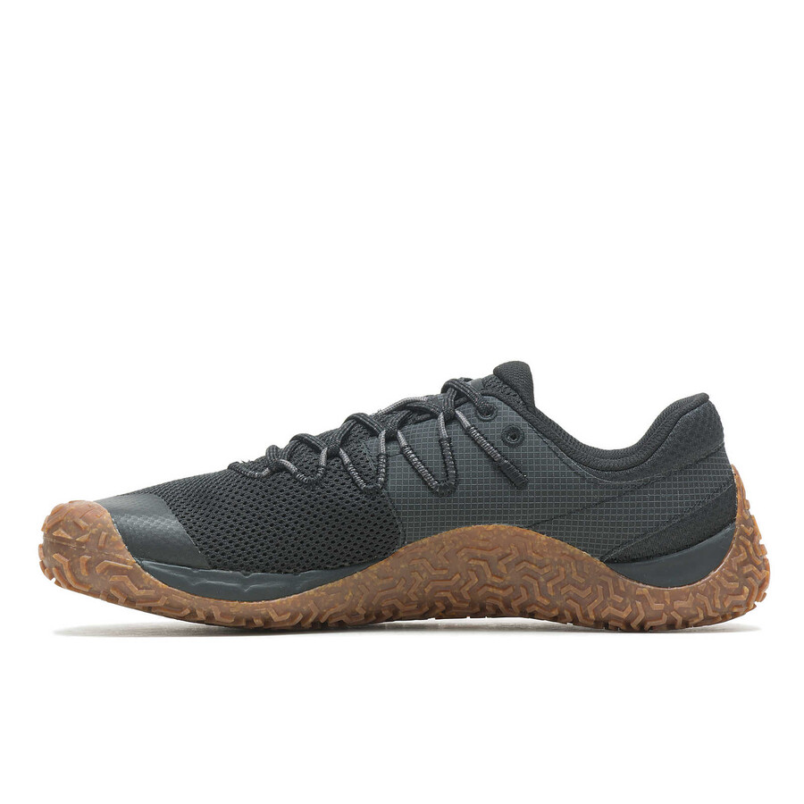 tênis barefoot masculino trail glove 7 pretogoma