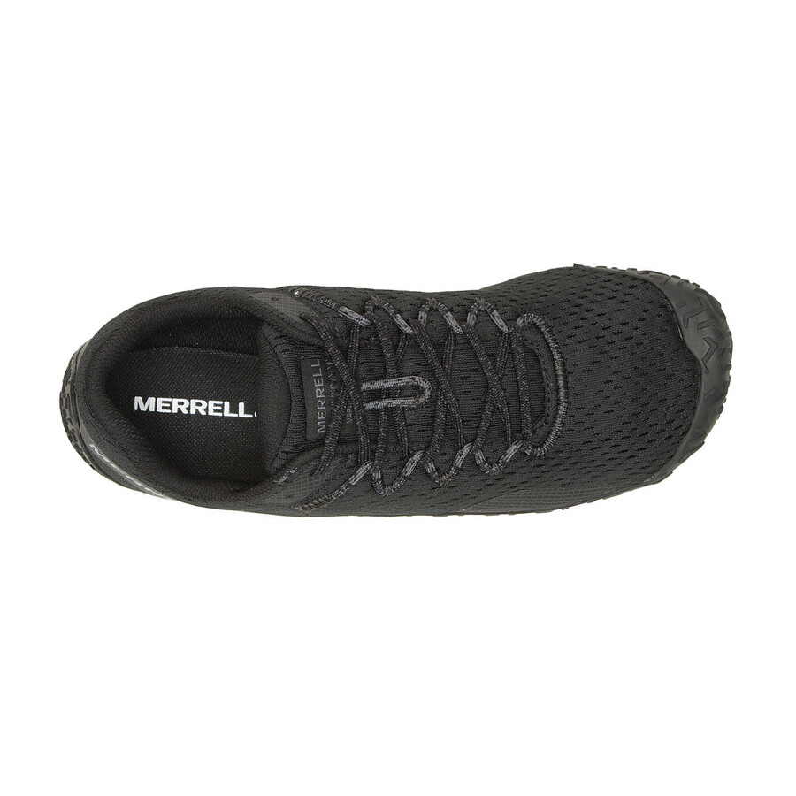 sapatos minimalistas vapor glove 6 para homem pretos.