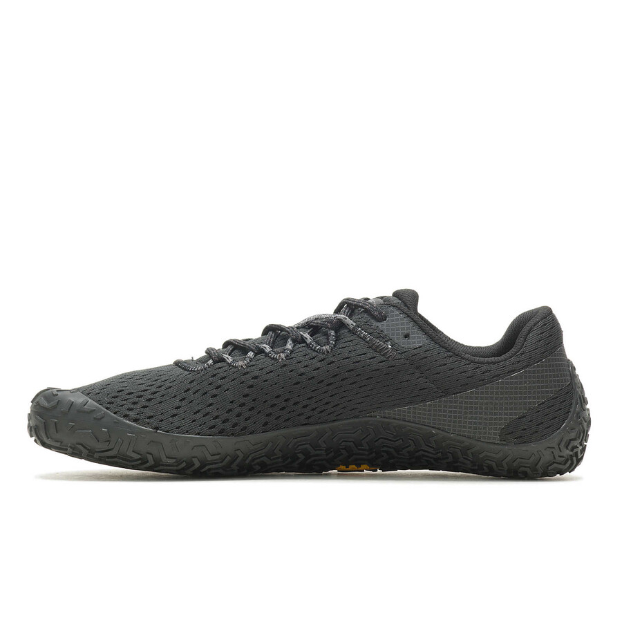 sapatos minimalistas vapor glove 6 para homem pretos.