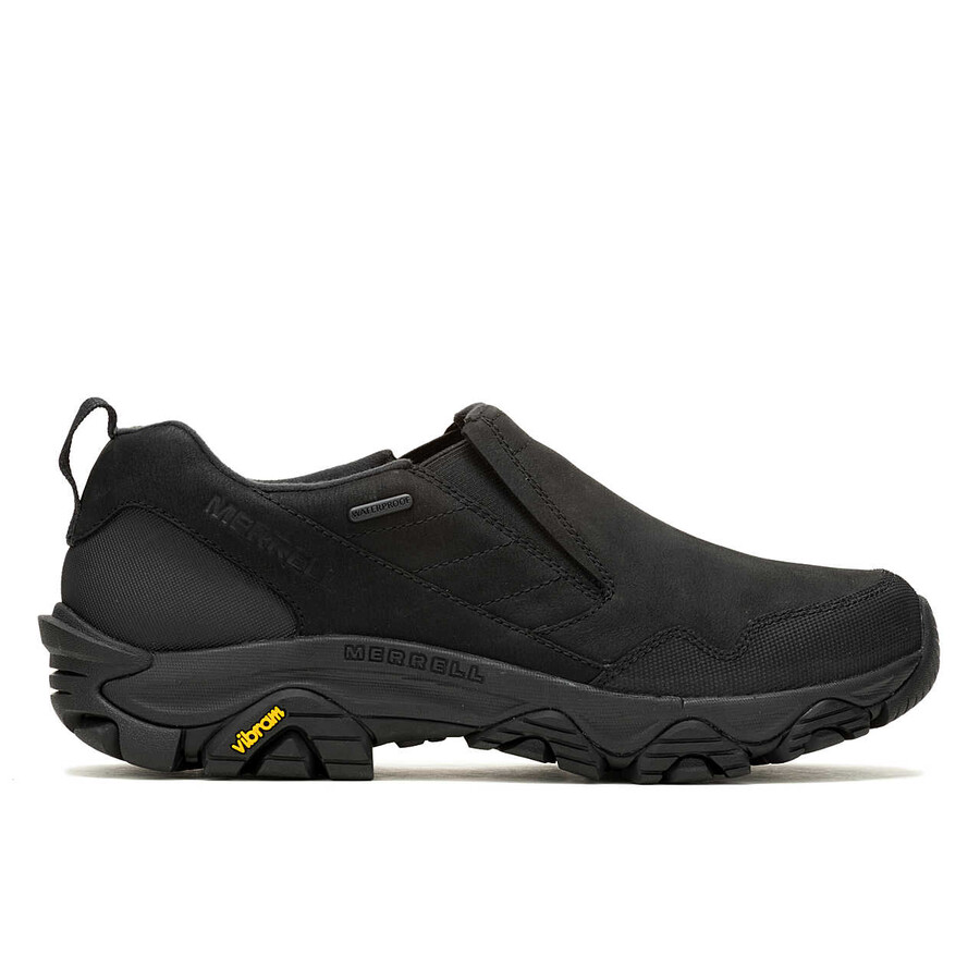 sapatos masculinos coldpack 3 thermo moc impermeáveis - preto