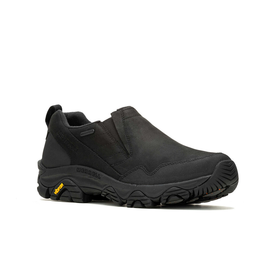 sapatos masculinos coldpack 3 thermo moc impermeáveis - preto