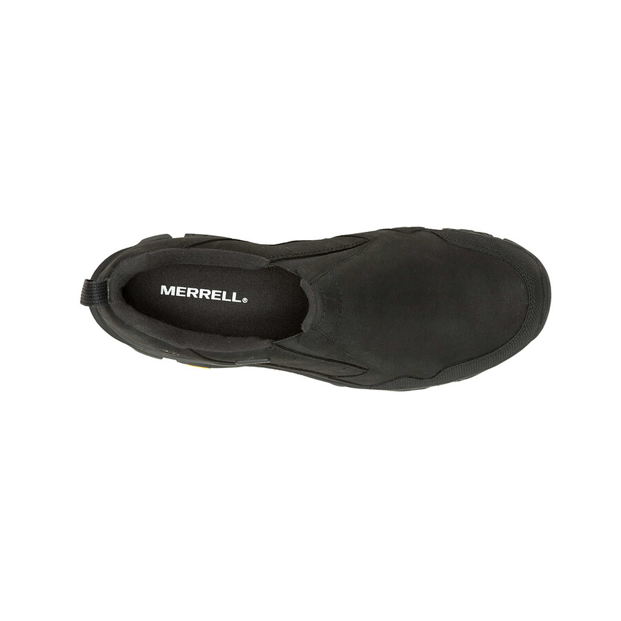 sapatos masculinos coldpack 3 thermo moc impermeáveis - preto