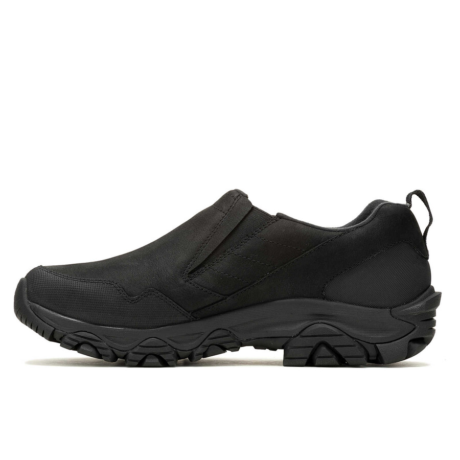sapatos masculinos coldpack 3 thermo moc impermeáveis - preto