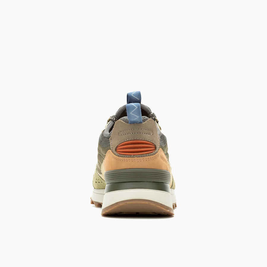 tênis masculino alpine 83 recraft casual verde oliva multicolorido