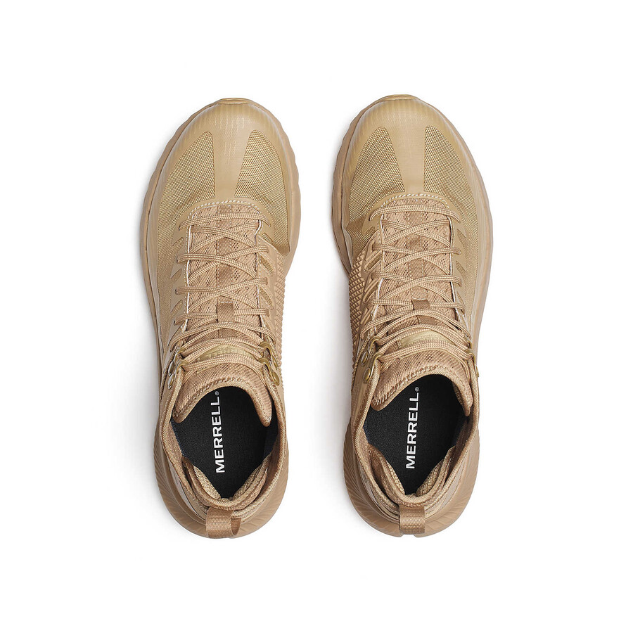 botas agility peak 5 tactical mid gore-tex masculinas - cor coyote