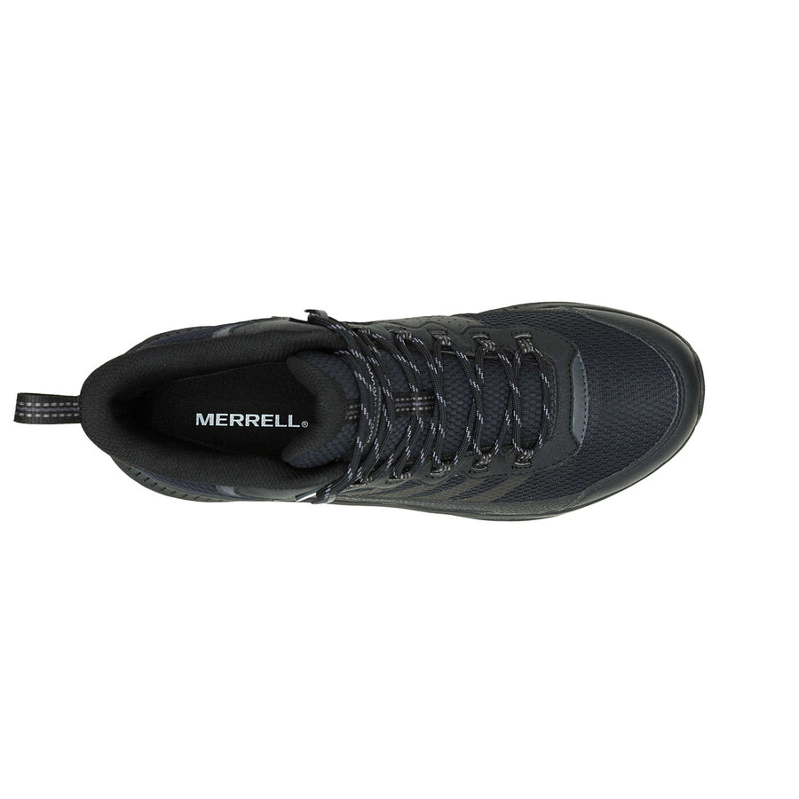 botas de caminhada impermeáveis speed strike 2 mid para homem pretas.