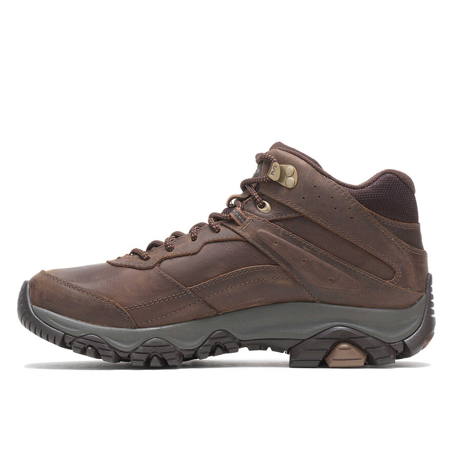 bota masculina moab adventure 3 mid impermeável - cor earth