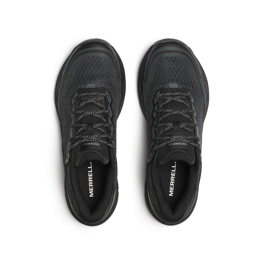 tênis de corrida de trilha impermeável nova 4 masculino preto.