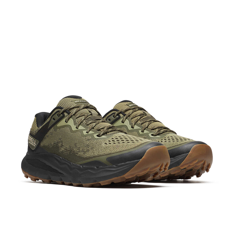 tênis de corrida de trilha impermeável nova 4 masculino cor cinza-escuro