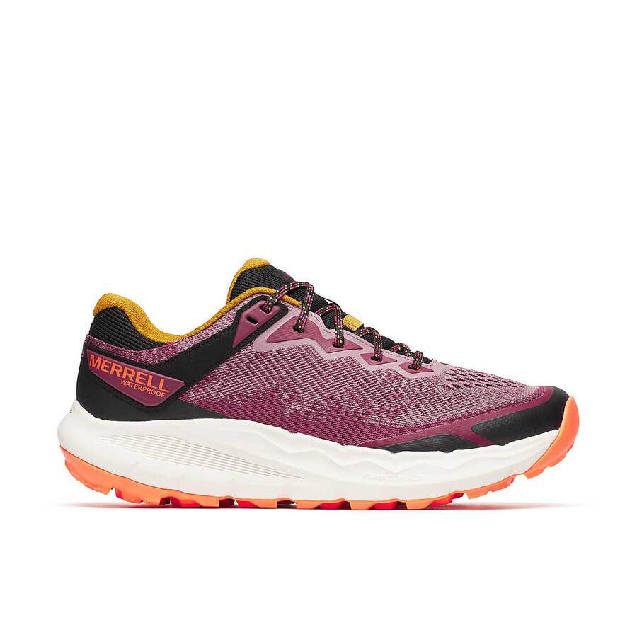 tênis de corrida de trilha impermeável nova 4 masculino cor carmesim.