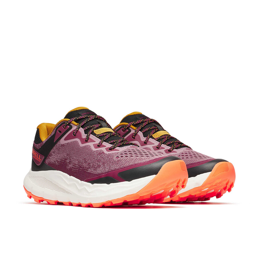 tênis de corrida de trilha impermeável nova 4 masculino cor carmesim.