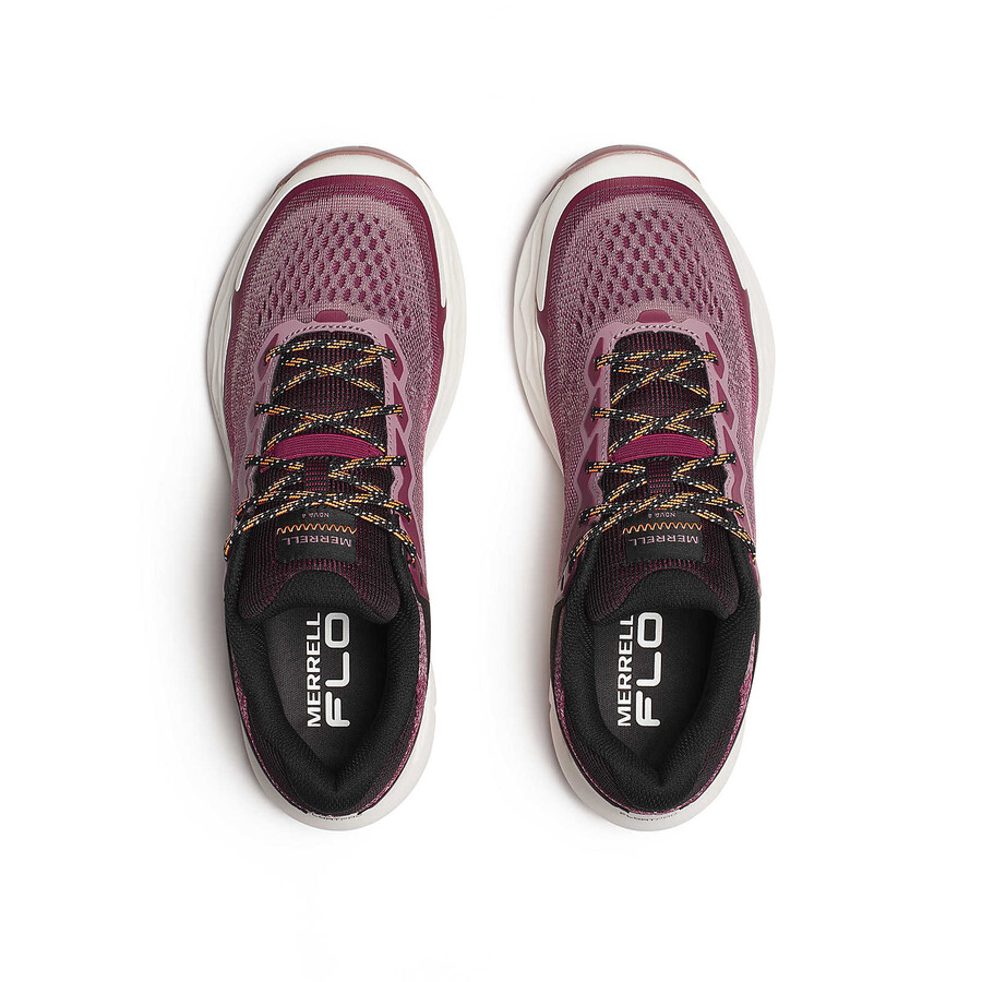 tênis de corrida de trilha nova 4 masculino cor carmesim