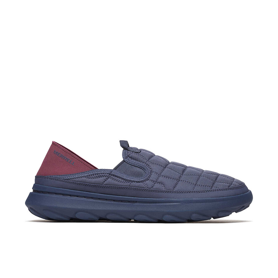 mocassim casual masculino hut moc 2 azul marinhovermelho-sangue
