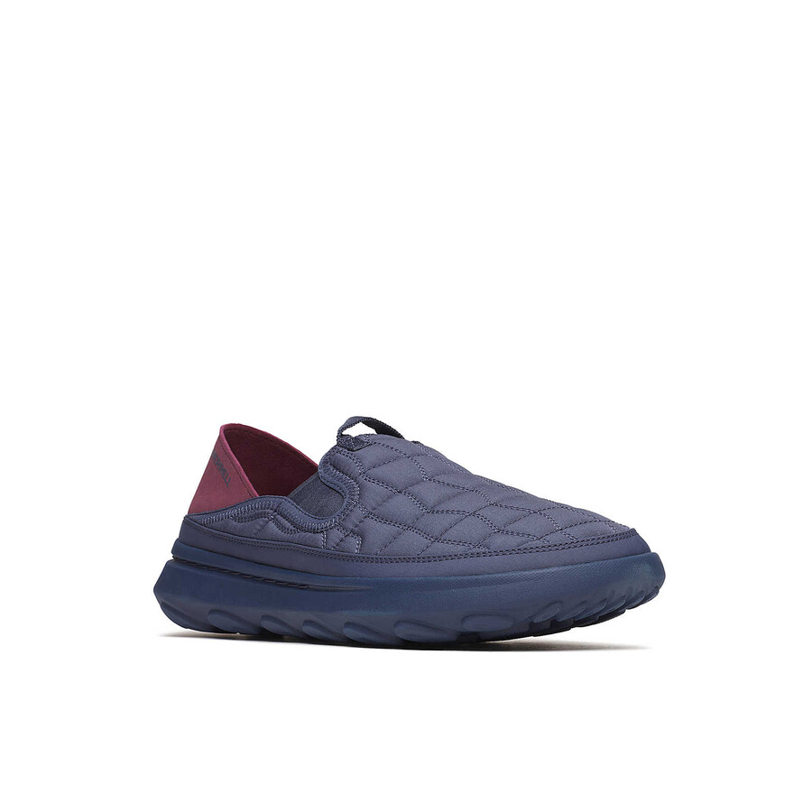 mocassim casual masculino hut moc 2 azul marinhovermelho-sangue