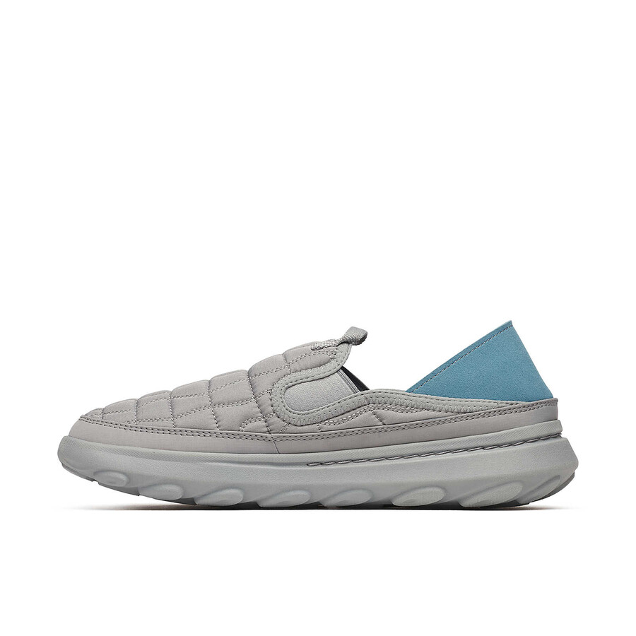 mocassim casual masculino hut moc 2 cor cimentopedra azul.
