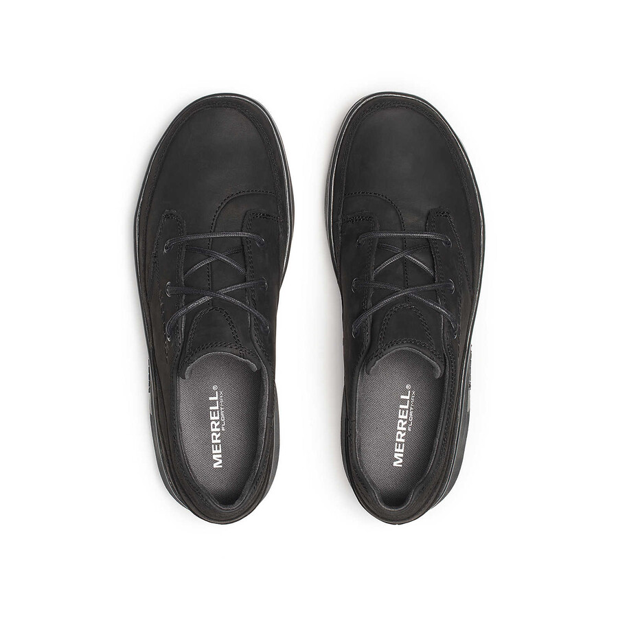 sapatos casuais masculinos silvo lace pretos.