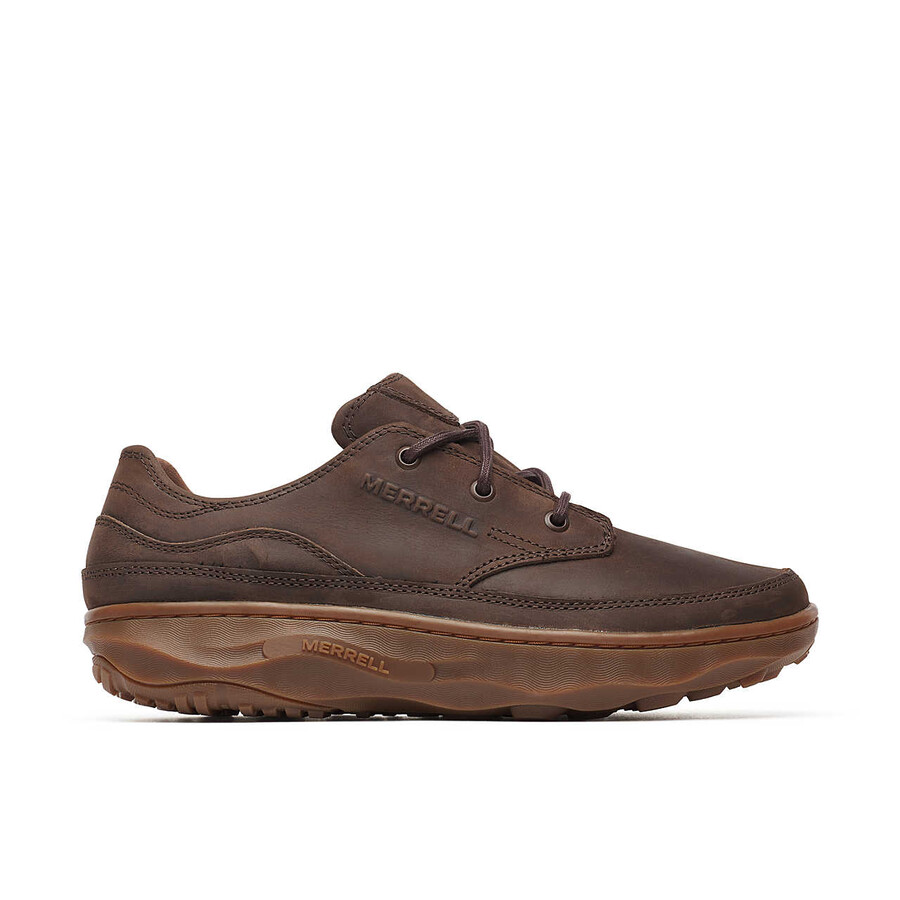 sapatos casuais masculinos silvo lace na cor café