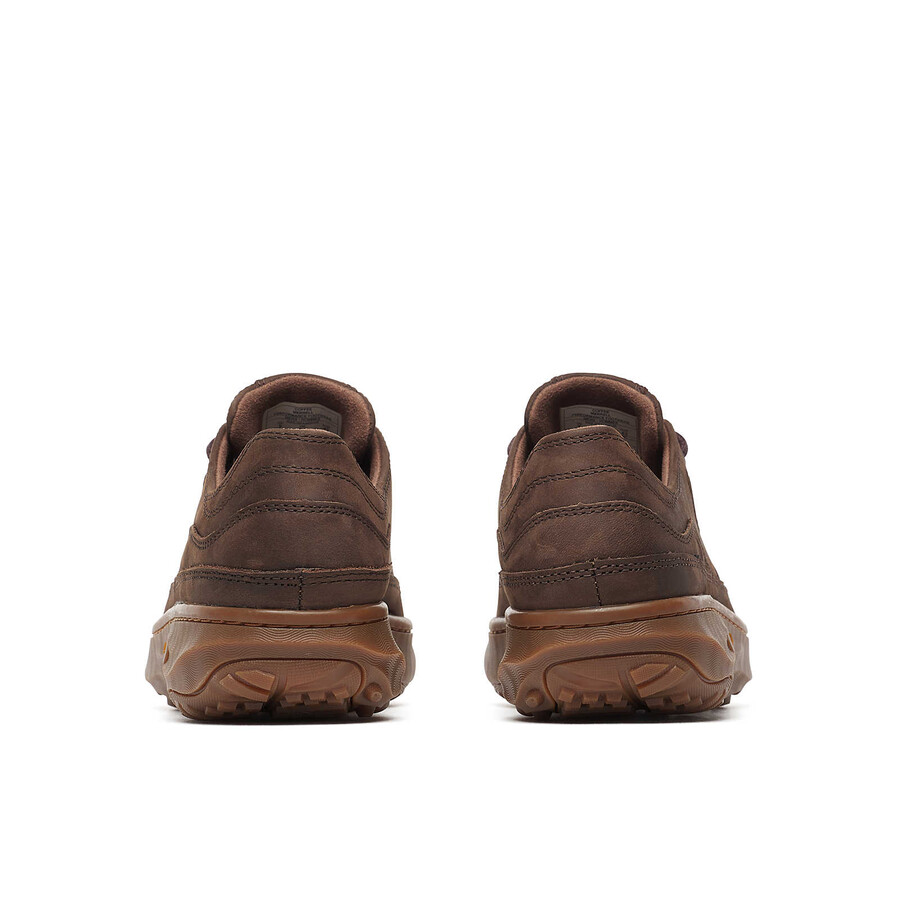 sapatos casuais masculinos silvo lace na cor café