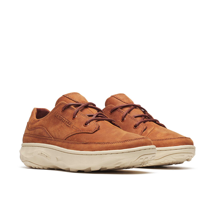 sapatos casuais masculinos silvo lace na cor conhaque