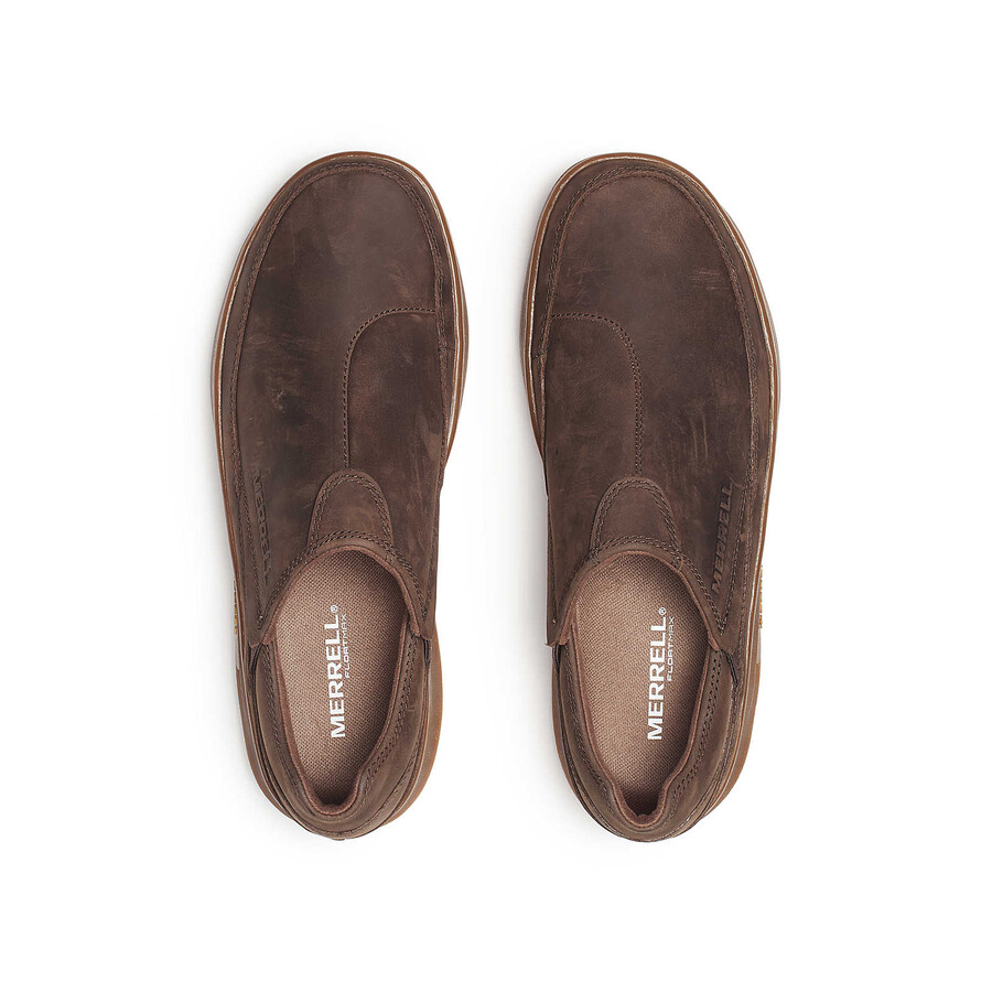 mocassim casual masculino silvo moc na cor café