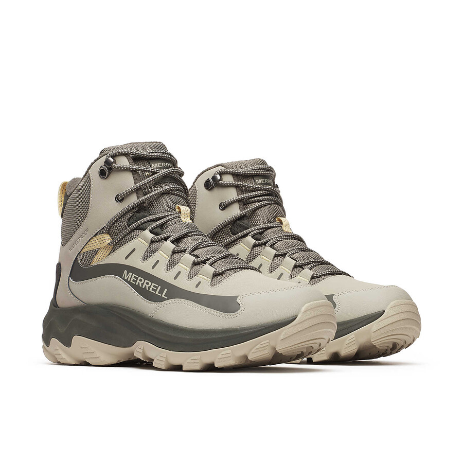 botas de caminhada de inverno impermeáveis thermo chill 2 mid para homem cor diorite.