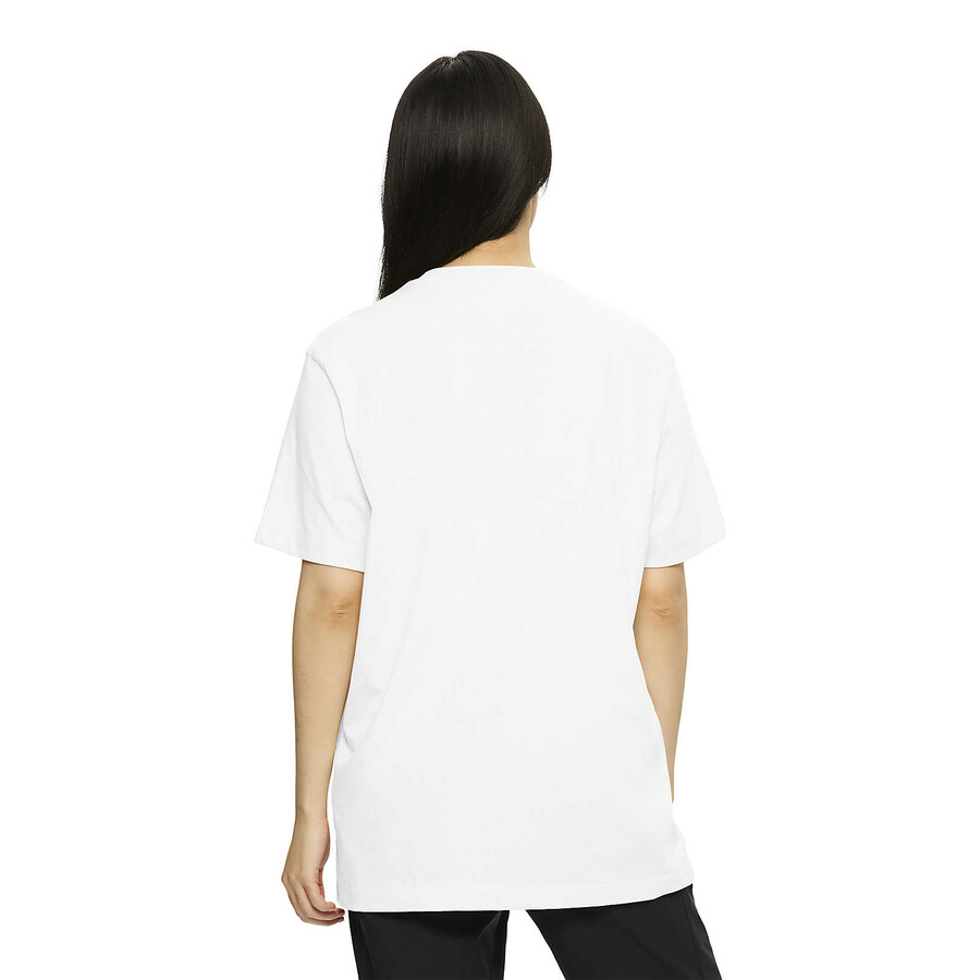 camiseta com estampa find joy - manga curta branca