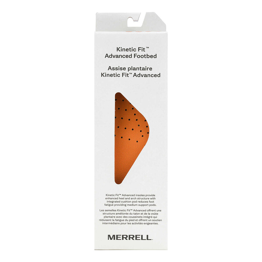 palmilha kinetic fit advanced para homens - malha