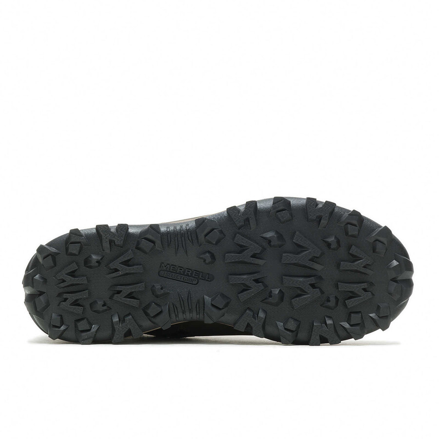 botas thermo snowdrift zip mid shell masculinas cor terra