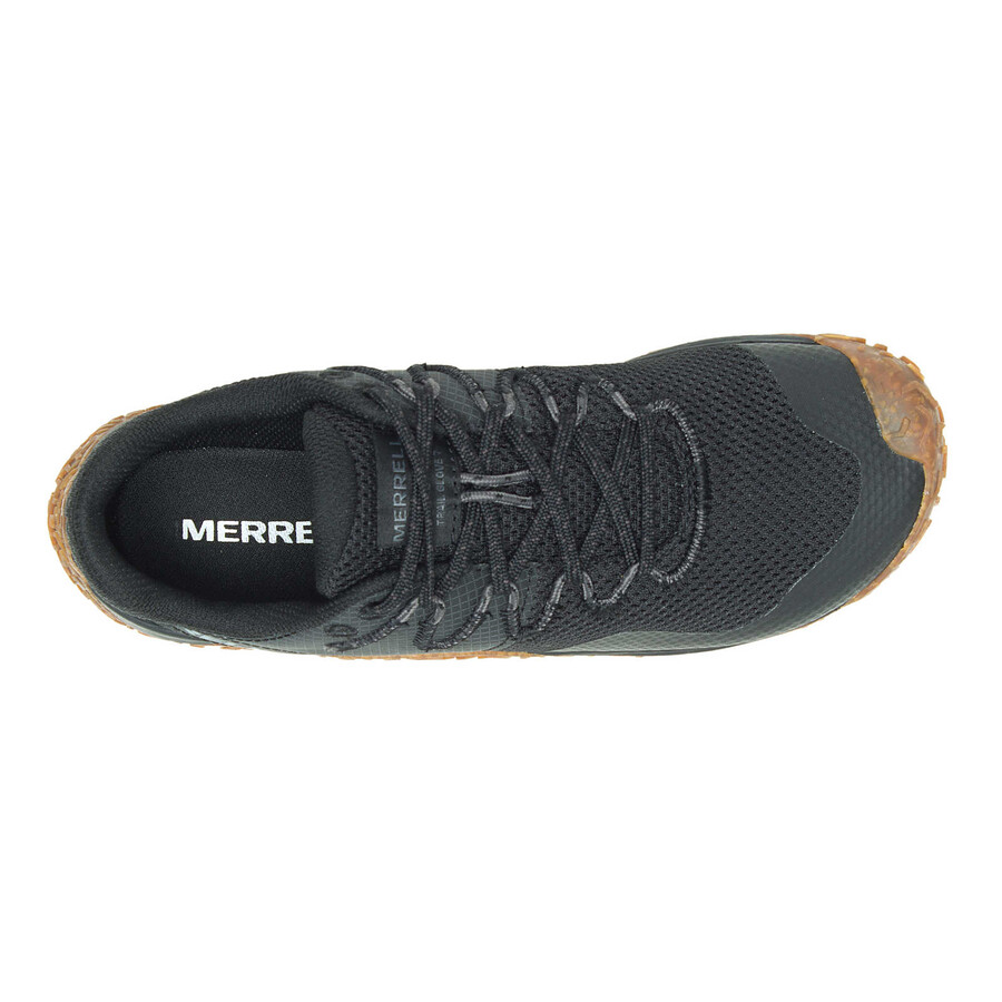 tênis feminino trail glove 7 barefoot pretogoma