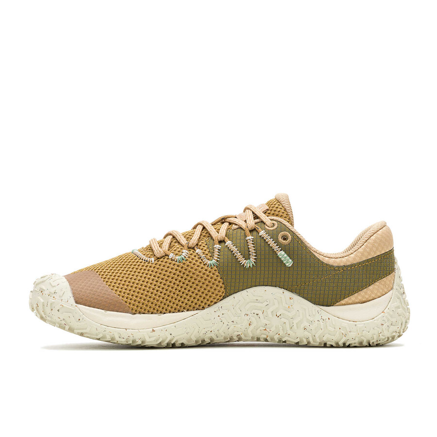 tênis barefoot feminino trail glove 7 na cor bege