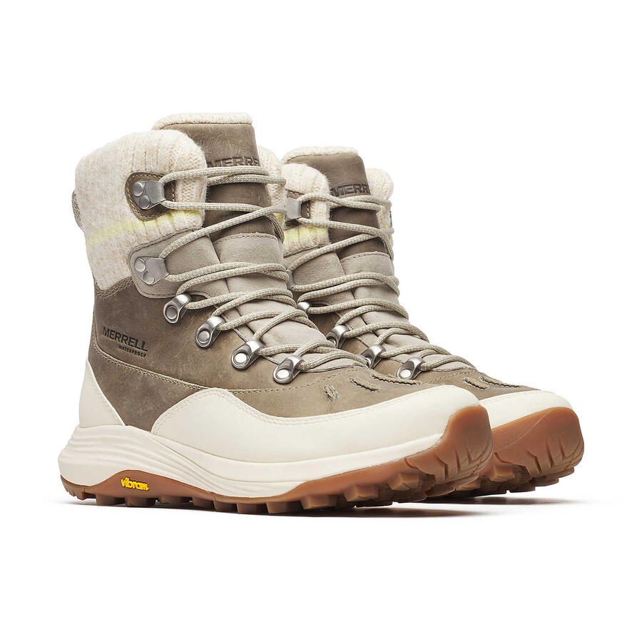 botas de caminhada de inverno impermeáveis com zíper médio siren 4 thermo para mulheres modelo diorite.