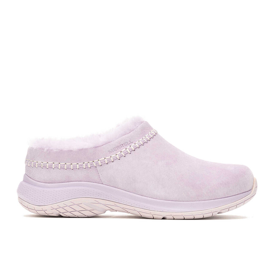 tênis feminino encore ice 5 modelo casual de inverno cor orquídea.