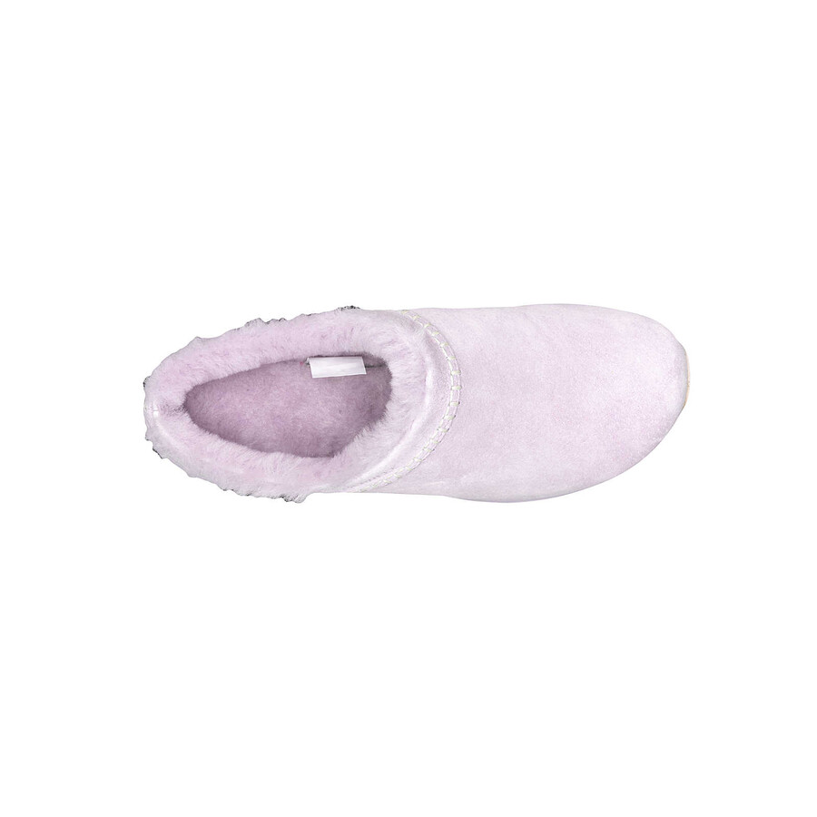 tênis feminino encore ice 5 modelo casual de inverno cor orquídea.