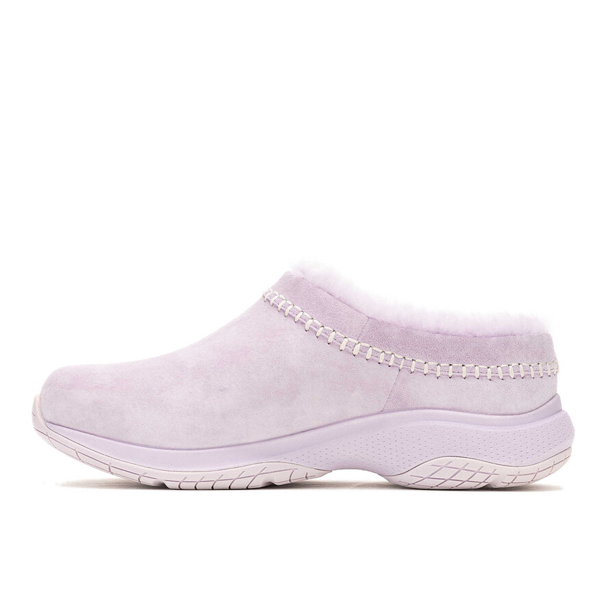 tênis feminino encore ice 5 modelo casual de inverno cor orquídea.