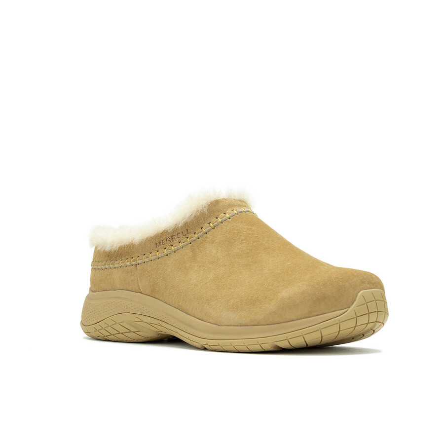 tênis feminino encore ice 5 modelo casual de inverno cor bege.