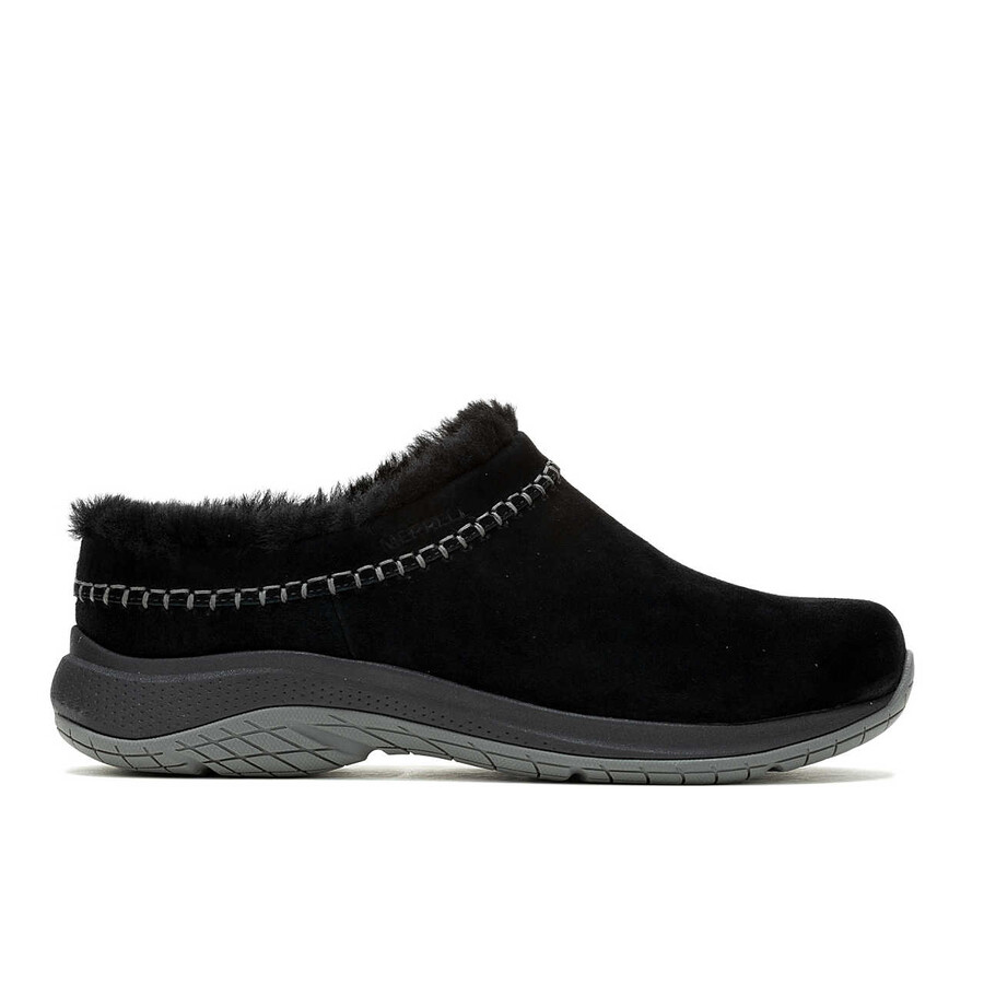 feminino - encore ice 5 largura ampla - slip ons preto