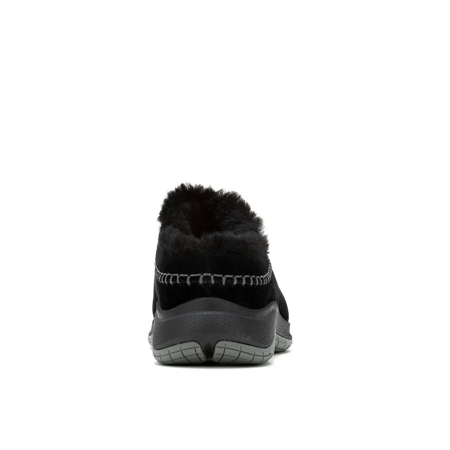feminino - encore ice 5 largura ampla - slip ons preto