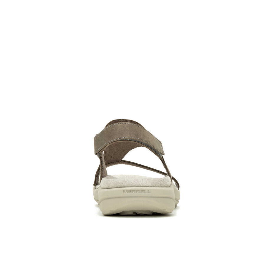 sandálias femininas district 4 luxe com tira no calcanhar - brindle