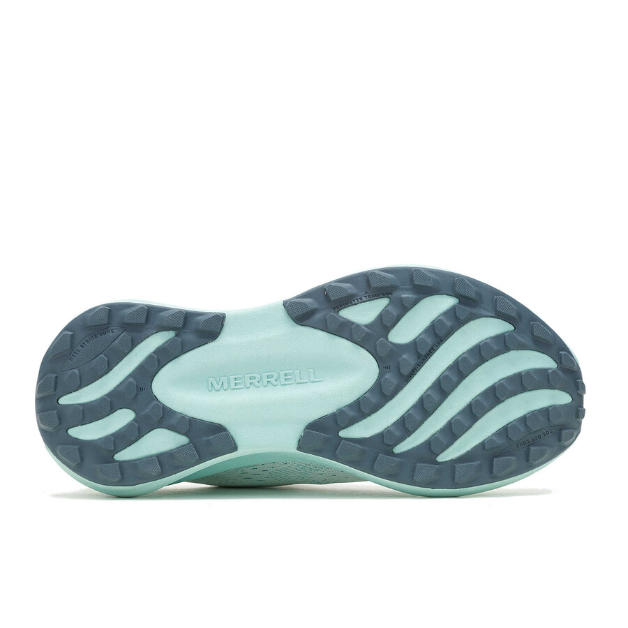 tênis de corrida morphlite feminino para trilha brancoazul gelo