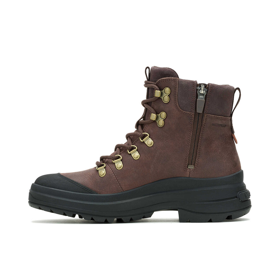 botas femininas impermeáveis harper lace zip - bracken