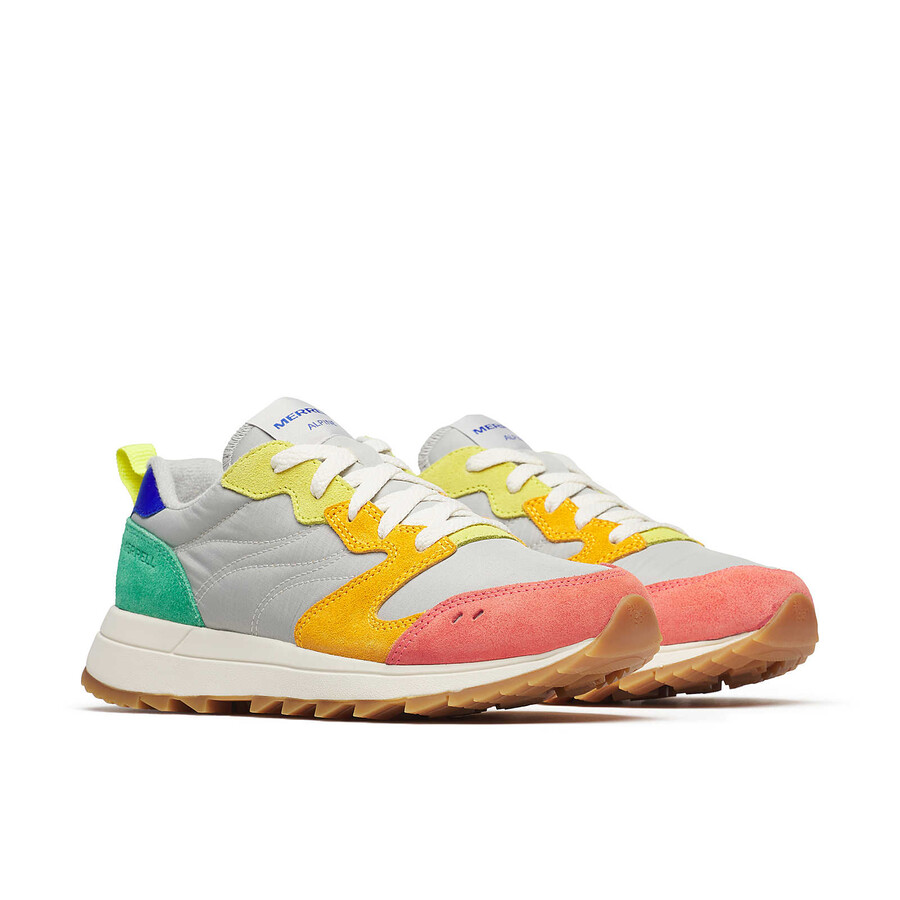tênis feminino alpine 83 esportivo e casual cor pigeonmulticolorido