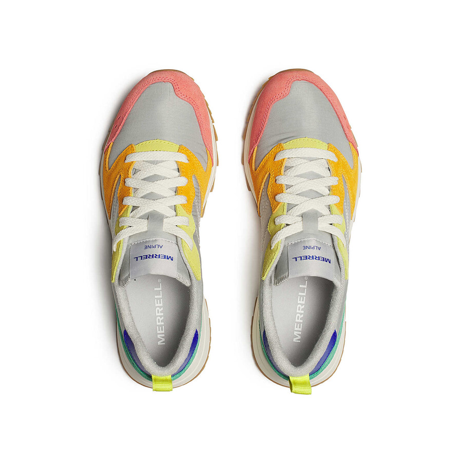 tênis feminino alpine 83 esportivo e casual cor pigeonmulticolorido