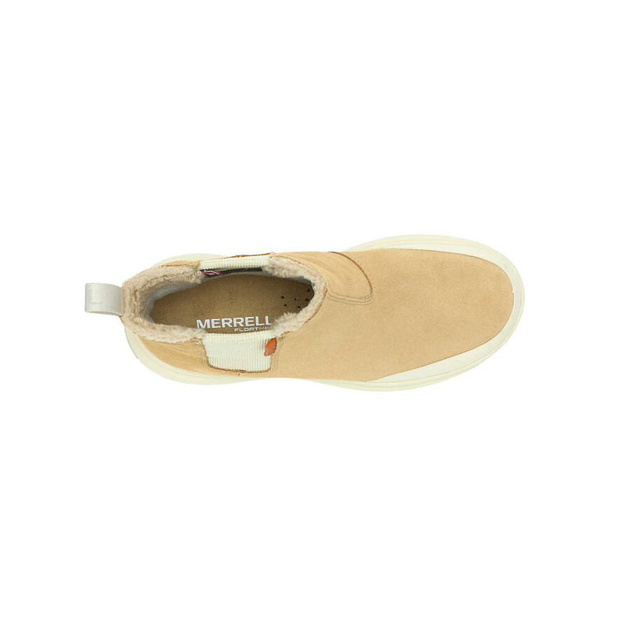 feminino - marquette thermo pull on impermeável - bege médio
