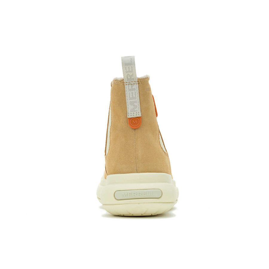 feminino - marquette thermo pull on impermeável - bege médio