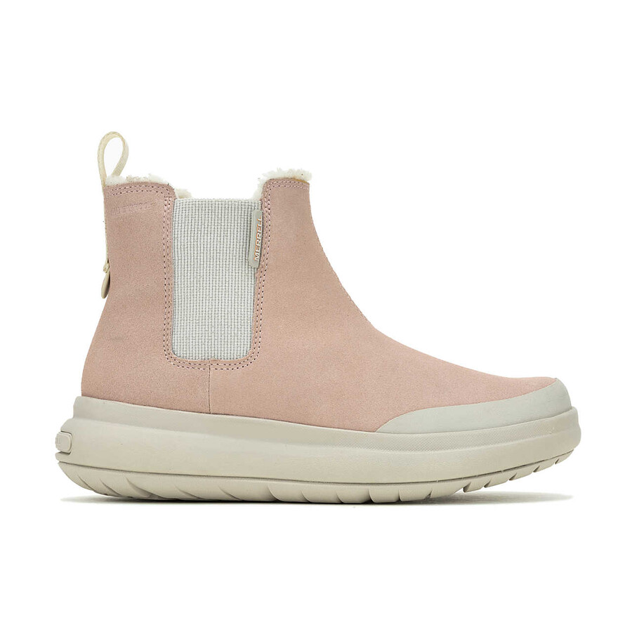 feminino - marquette thermo pull on impermeável - mid adobe rose