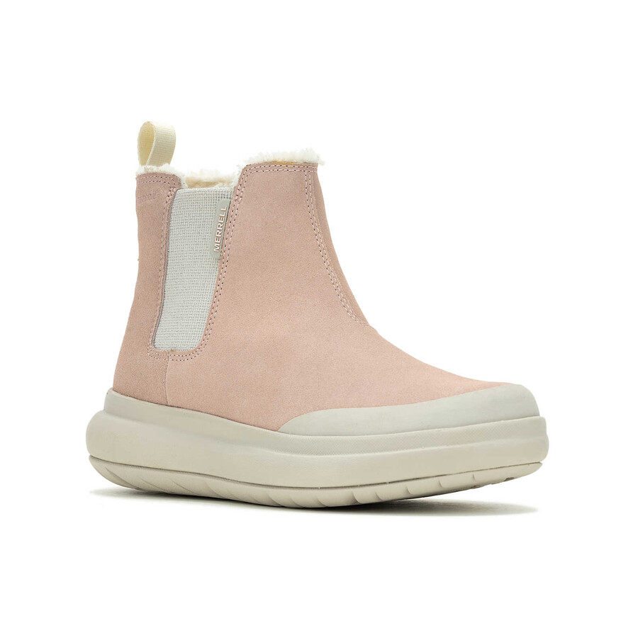 feminino - marquette thermo pull on impermeável - mid adobe rose