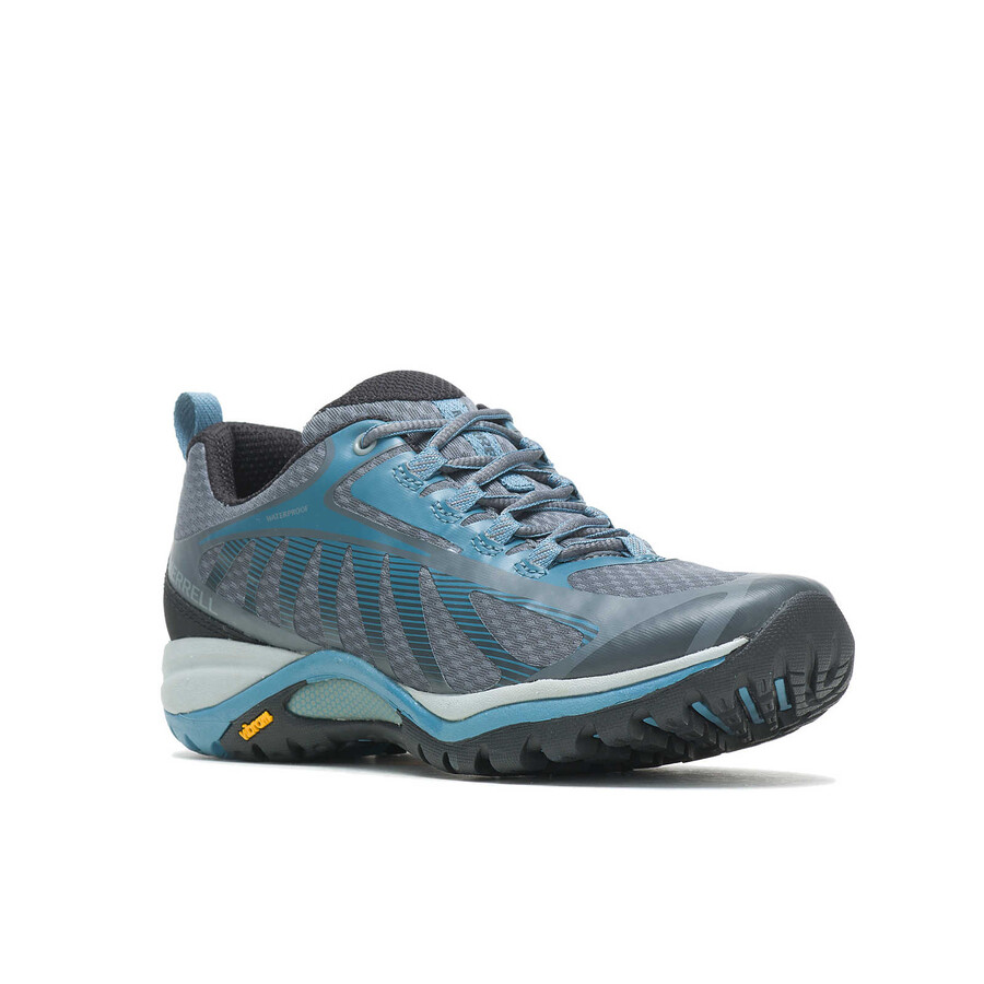 sapatos impermeáveis femininos siren edge 3 nas cores rockbluestone