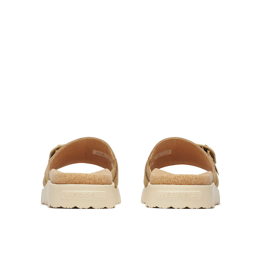 sandálias femininas fleur slide - cor castor