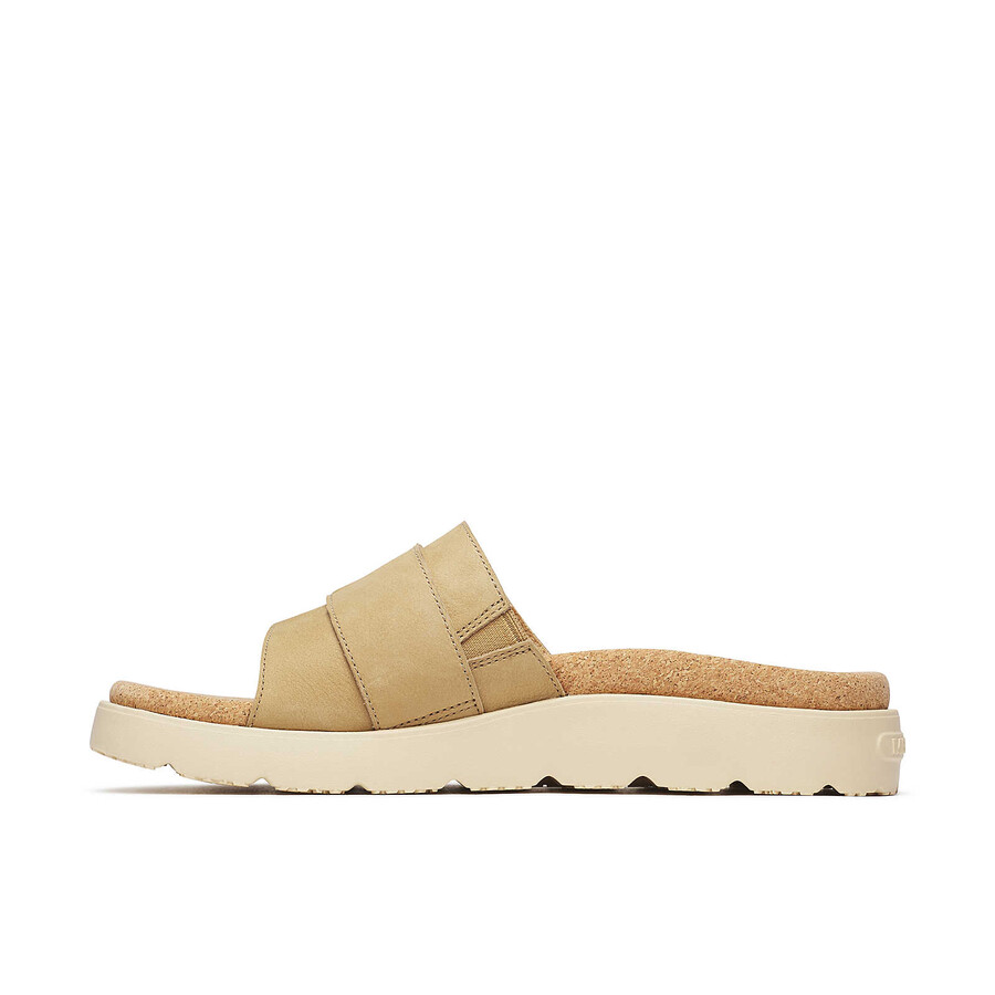 sandálias femininas fleur slide - cor castor